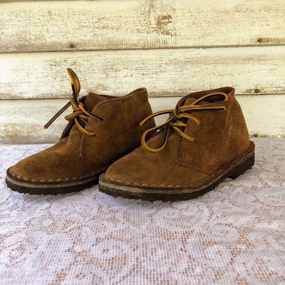 Kid's Suede MacAlister Boots Crewcuts Size K10